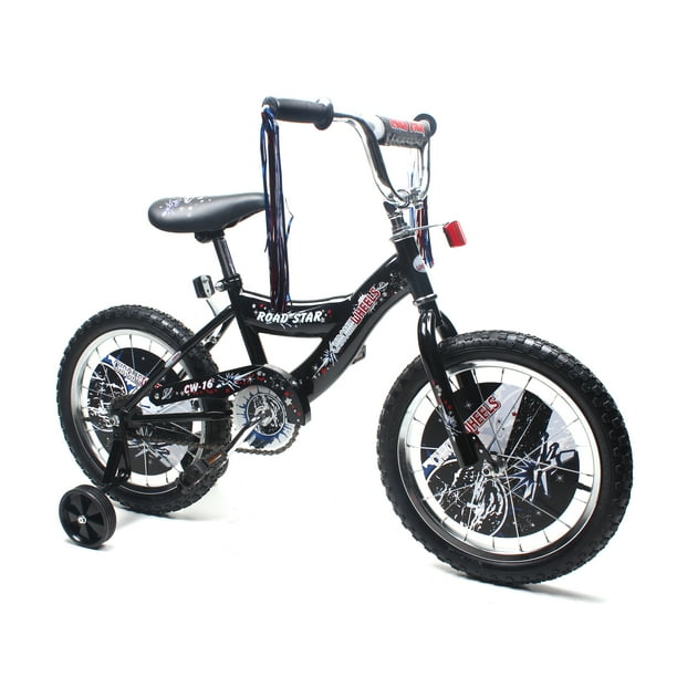 Wonderplay 16" Kid's BMX Bike for 4-6 Years Old Boys' and Girls' Bicycle , EVA Tires, Training Wheels with Coaster Brake
