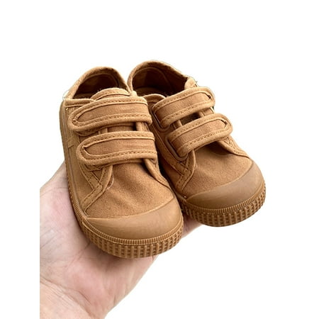 Rockomi Unisex Skate Shoes Magnetic Flats Non-slip Canvas Sneaker Kids Round Toe Breathable Casual Shoe Wear Resistant Comfort Sneakers Brown 6.5C
Rockomi Unisex Skate Shoes Magnetic Flats Non-slip Canvas Sneaker Kids Round Toe Breathable Casual Shoe Wear Resistant Comfort Sneakers Brown 6.5C