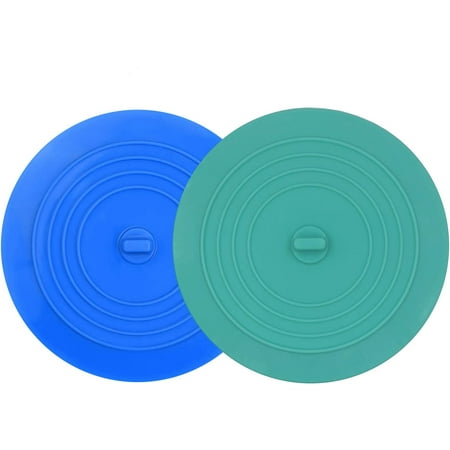 Tub Stopper 2 Pack. 6 inches Large Silicone Drain Plug Hair Stopper Flat Suction Cover. Bathtub Accessories for Kitchen Bathroom and Laundry
Tub Stopper 2 Pack. 6 inches Large Silicone Drain Plug Hair Stopper Flat Suction Cover. Bathtub Accessories for Kitchen Bathroom and Laundry