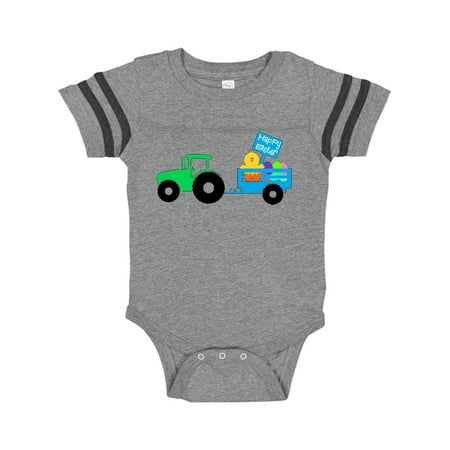 Inktastic Happy Easter Cute Chick and Green Tractor Gift Baby Boy or Baby Girl Bodysuit
Inktastic Happy Easter Cute Chick and Green Tractor Gift Baby Boy or Baby Girl Bodysuit