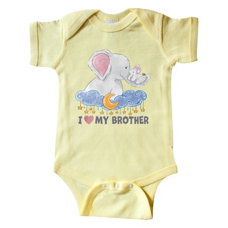 Inktastic I Love My Brother Cute Elephants with Moon and Stars Gift Baby Boy or Baby Girl Bodysuit
Inktastic I Love My Brother Cute Elephants with Moon and Stars Gift Baby Boy or Baby Girl Bodysuit