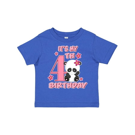 Inktastic It s My Fourth Birthday with Panda Bear Gift Toddler Toddler Girl T-Shirt
Inktastic It s My Fourth Birthday with Panda Bear Gift Toddler Toddler Girl T-Shirt