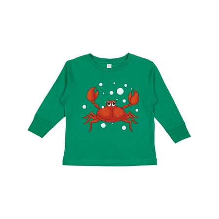 Inktastic Gideon s Crab Gift Toddler Boy Girl Long Sleeve T-Shirt