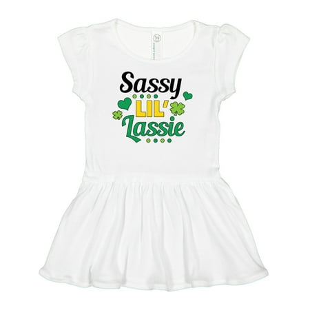 Inktastic Saint Patrick s Day Sassy Lil Lassie with Shamrocks Gift Baby Girl Dress
Inktastic Saint Patrick s Day Sassy Lil Lassie with Shamrocks Gift Baby Girl Dress