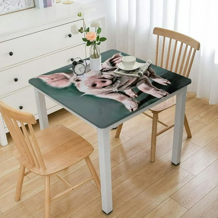 TIAOTIAOHOU Pig Paper Art Square Table Cover with Elastic Edge 100% Polyester Fiber 52 *52
TIAOTIAOHOU Pig Paper Art Square Table Cover with Elastic Edge 100% Polyester Fiber 52 *52