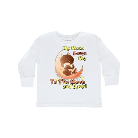Inktastic My Mimi Loves Me To The Moon and Back Gift Toddler Boy or Toddler Girl Long Sleeve T-Shirt
Inktastic My Mimi Loves Me To The Moon and Back Gift Toddler Boy or Toddler Girl Long Sleeve T-Shirt