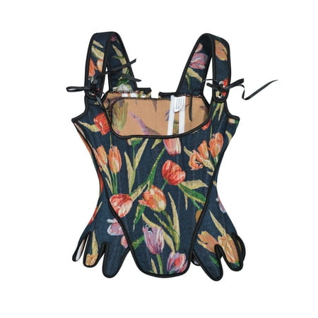 JGGSPWM Women Sexy Bustier Corset Top Eyelet Lace Up Floral Print Push Up Crop Tops Vintage Tank Plus Size Waist Band Navy XXL
JGGSPWM Women Sexy Bustier Corset Top Eyelet Lace Up Floral Print Push Up Crop Tops Vintage Tank Plus Size Waist Band Navy XXL