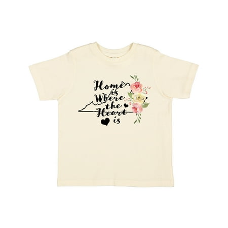 Inktastic Virginia Home is Where The Heart is with Watercolor Floral Gift Toddler Toddler Girl T-Shirt
Inktastic Virginia Home is Where The Heart is with Watercolor Floral Gift Toddler Toddler Girl T-Shirt