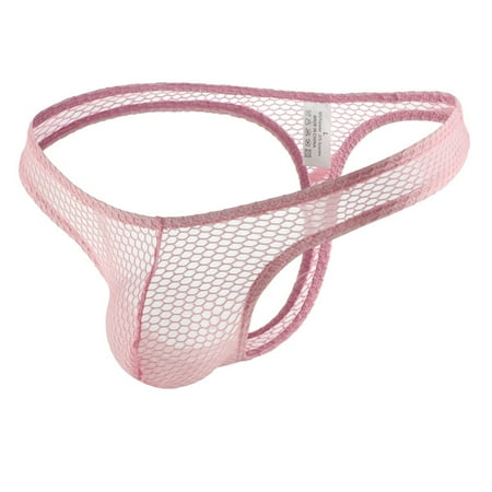 Mens Thong Underwear Sexy Man Thong Butt-Flaunting Mens G-String T-Back