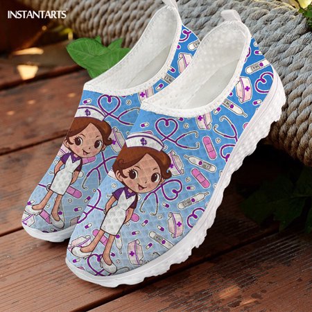 Cartoon Nursing Shoes Women Hospital Worker Walking Shoes Cute Nurse Pattern Air Mesh Shoes Breathable Zapatos
Cartoon Nursing Shoes Women Hospital Worker Walking Shoes Cute Nurse Pattern Air Mesh Shoes Breathable Zapatos