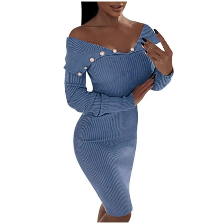 Dresses For Women 2023 Clearance-Sale Long Sleeve Round-Neck Dress Crew neck Outdoor Birthday Dresses for Women Above the Knee dress Shapewear Dress Black Sparkly Dress Blue XXL
Dresses For Women 2023 Clearance-Sale Long Sleeve Round-Neck Dress Crew neck Outdoor Birthday Dresses for Women Above the Knee dress Shapewear Dress Black Sparkly Dress Blue XXL