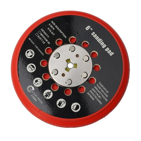 6 Inch Sanding Pad Medium Hook and Loop Multi-Hole Back-up for Bosch RSM6045
6 Inch Sanding Pad Medium Hook and Loop Multi-Hole Back-up for Bosch RSM6045
