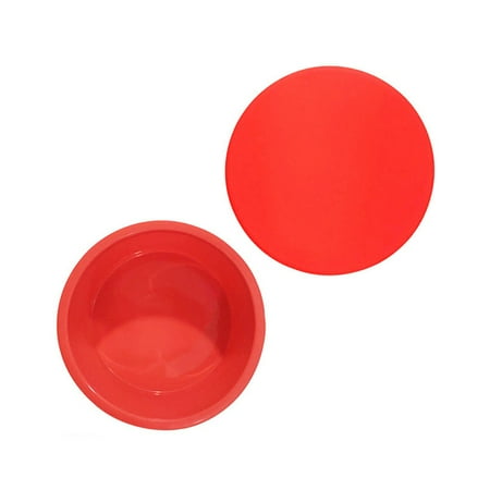 EDFRWWS 4 inch Round Silicone Dessert Jelly Mold Handmade Soap Mousse Pan (Red) 
EDFRWWS 4 inch Round Silicone Dessert Jelly Mold Handmade Soap Mousse Pan (Red)