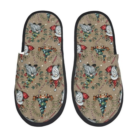 Honeii Santa Claus cute Print Furry Slippers Bedroom Slippers for Women and Men Fuzzy Plush Comfy Faux Fur Lined Slide Shoes -Medium
Honeii Santa Claus cute Print Furry Slippers Bedroom Slippers for Women and Men Fuzzy Plush Comfy Faux Fur Lined Slide Shoes -Medium