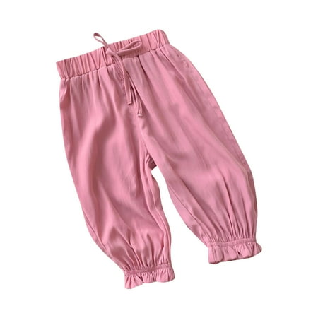 Pedort Casual Girls Pants Elastic Waisted Sweatpants Straight Leg Workout Jogger Pants Pink 90
Pedort Casual Girls Pants Elastic Waisted Sweatpants Straight Leg Workout Jogger Pants Pink 90