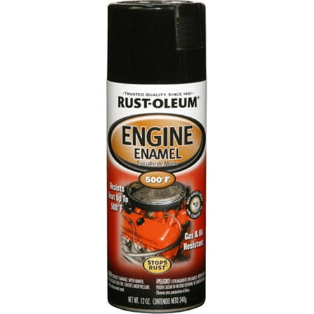 2 PC-Rust-Oleum 248932 Automotive Engine Enamel 12 Oz Gloss Black