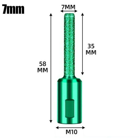 BCLONG M10 Thread For 100 Angle Grinder Brazed Bit Milling Cutter For Tile 5 7 10 15Mm
BCLONG M10 Thread For 100 Angle Grinder Brazed Bit Milling Cutter For Tile 5 7 10 15Mm