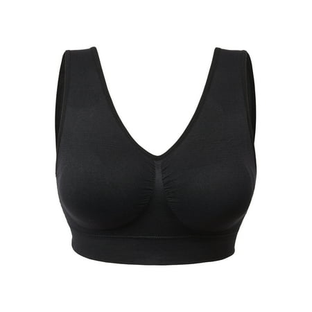 Breathable Underwear Sport Yoga Bras Outdoor Women Seamless Solid Bra Fitness Bras Tops Black 5XL
Breathable Underwear Sport Yoga Bras Outdoor Women Seamless Solid Bra Fitness Bras Tops Black 5XL