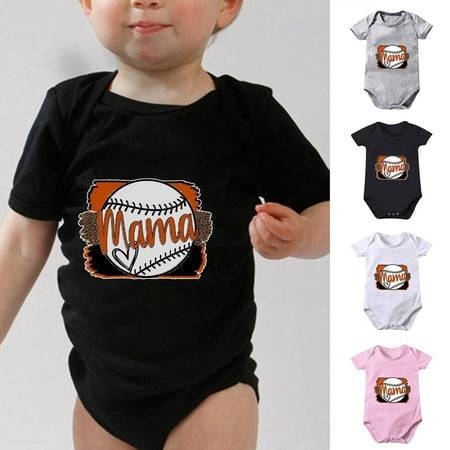 Tejiojio Mother s Day Clearance Toddler Baby Boys Girl Comfortable Baseball Print Short Sleeve Romper Jumpsuit
Tejiojio Mother s Day Clearance Toddler Baby Boys Girl Comfortable Baseball Print Short Sleeve Romper Jumpsuit