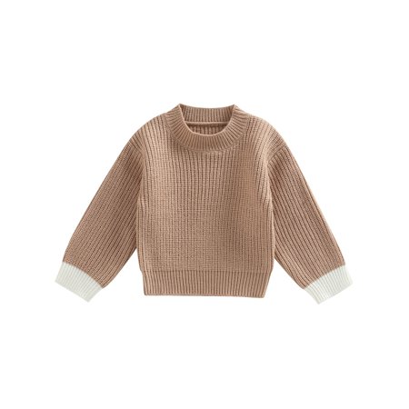 Toddler Baby Patchwork Sweater Knit Solid Color Long Sleeve Fall Winter Clothes Outfits
Toddler Baby Patchwork Sweater Knit Solid Color Long Sleeve Fall Winter Clothes Outfits