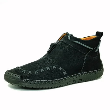 SHENZHHONGFUKJ Handmade PU Leather Men‘s Casual Retro Ankle Boots with Zipper Stylish and Comfortable Walking Shoes for Daily Wear in the Desert
SHENZHHONGFUKJ Handmade PU Leather Men‘s Casual Retro Ankle Boots with Zipper Stylish and Comfortable Walking Shoes for Daily Wear in the Desert