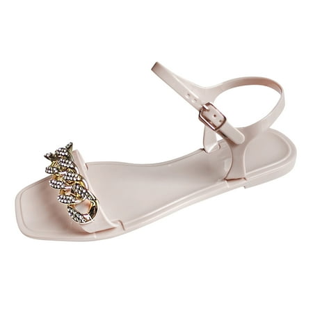 House Slippers For Women Women Flat Chain Sandals Beach Sandals Fashion Flat Summer Casual Fashion Sandals Beach Sandals
House Slippers For Women Women Flat Chain Sandals Beach Sandals Fashion Flat Summer Casual Fashion Sandals Beach Sandals