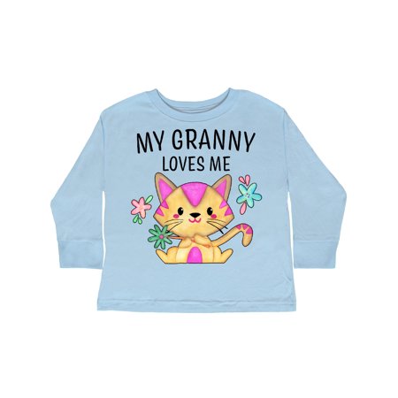 Inktastic My Granny Loves Me with Cute Kitten and Flowers Gift Toddler Boy or Toddler Girl Long Sleeve T-Shirt
Inktastic My Granny Loves Me with Cute Kitten and Flowers Gift Toddler Boy or Toddler Girl Long Sleeve T-Shirt