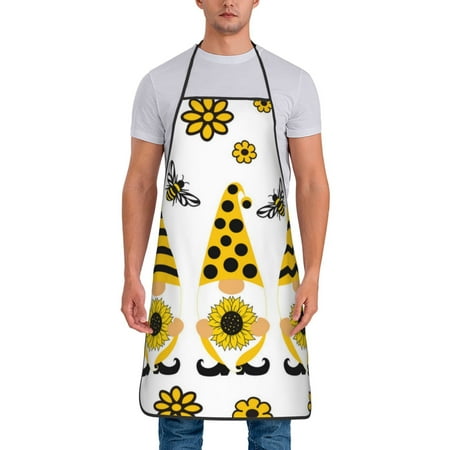 Tideii Sunflower Gnome for Tie-up Apron Unisex Waterproof and Stain-Resistant Bib Apron for Kitchen Garden Painting
Tideii Sunflower Gnome for Tie-up Apron Unisex Waterproof and Stain-Resistant Bib Apron for Kitchen Garden Painting