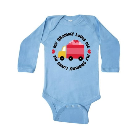 Inktastic Grammy Loves Me grandchild Gift Baby Boy or Baby Girl Long Sleeve Bodysuit
Inktastic Grammy Loves Me grandchild Gift Baby Boy or Baby Girl Long Sleeve Bodysuit