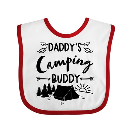Inktastic Daddys Camping Buddy Gift Baby Boy or Baby Girl Bib