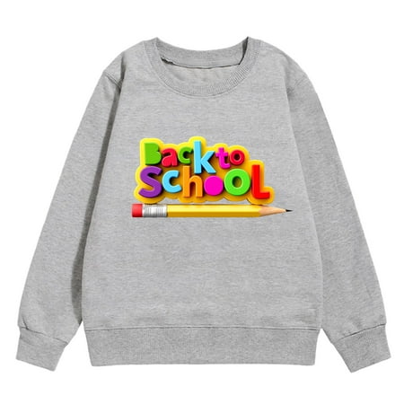 KUNKASA Baby And Toddler Boys Crewneck Sweatshirts Kids Girls Winter Fashion Long Sleeve Warm Soft Comfortable Cartoon Pattern Campus Style Lightweight Cute Pullover Tops 11-12 Years
KUNKASA Baby And Toddler Boys Crewneck Sweatshirts Kids Girls Winter Fashion Long Sleeve Warm Soft Comfortable Cartoon Pattern Campus Style Lightweight Cute Pullover Tops 11-12 Years