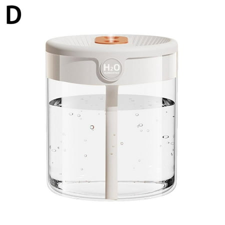 2L Double Nozzle Air Humidifier With LCD Humidity Display Z8G2