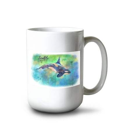 Lantern Press 15 fl oz Ceramic Mug Seattle Washington Mermaid Silhouette Rainbow Watercolor Dishwasher & Microwave Safe
Lantern Press 15 fl oz Ceramic Mug Seattle Washington Mermaid Silhouette Rainbow Watercolor Dishwasher & Microwave Safe