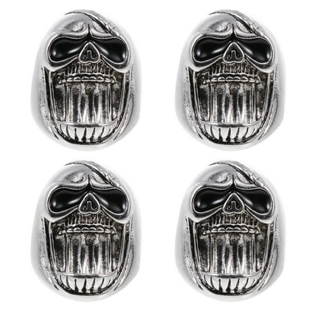 4pcs Beer Bottle Opener Bottle Opening Rings Skull Head Shape Openers (Assorted Color)
4pcs Beer Bottle Opener Bottle Opening Rings Skull Head Shape Openers (Assorted Color)