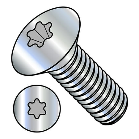 10-32X1/2 6 Lobe Oval Head Machine Screw Fully Threaded Zinc (Pack Qty 8 000) BC-1108MTO
10-32X1/2 6 Lobe Oval Head Machine Screw Fully Threaded Zinc (Pack Qty 8 000) BC-1108MTO