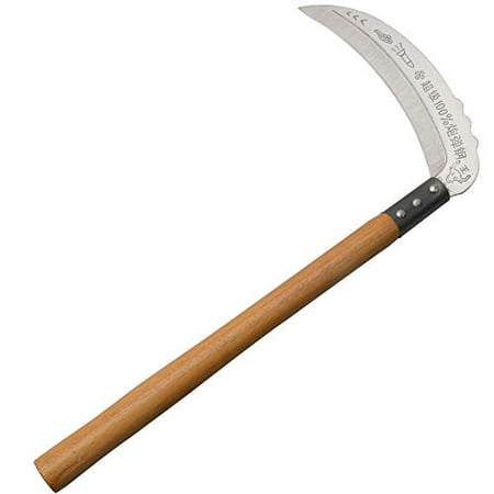 KEYI Steel Grass Sickle Clearing Sickle Steel Blade/Hardwood Handle Hand held Sickle Tool Professional Clearing Vines and Weeds Tools
KEYI Steel Grass Sickle Clearing Sickle Steel Blade/Hardwood Handle Hand held Sickle Tool Professional Clearing Vines and Weeds Tools