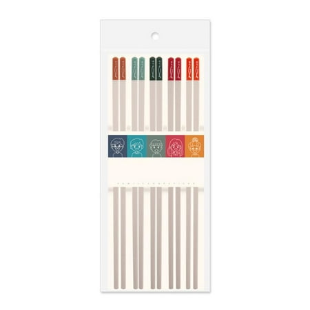 DTOWER 5 Colors Reusable Chopsticks Japanese Sushi Chopsticks Non-Slip Chopsticks Gift Set for Friends Family
DTOWER 5 Colors Reusable Chopsticks Japanese Sushi Chopsticks Non-Slip Chopsticks Gift Set for Friends Family