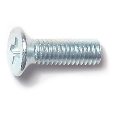 3mm-0.5 x 10mm Zinc Plated Class 4.8 Steel Coarse Thread Phillips Flat Head Machine Screws
3mm-0.5 x 10mm Zinc Plated Class 4.8 Steel Coarse Thread Phillips Flat Head Machine Screws