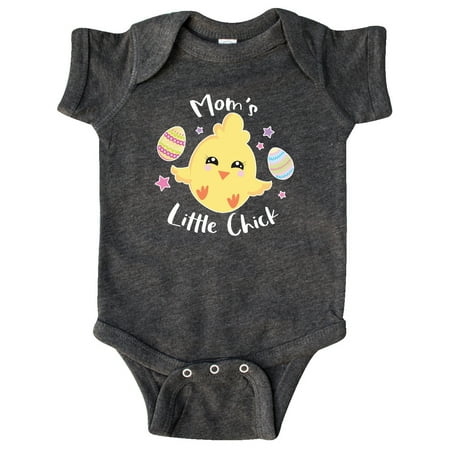 Inktastic Happy Easter Mom s Little Chick Gift Baby Girl Bodysuit