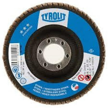 Diamond Products 34335386 4.5 x 0.87 in. Tyrolit Basic 2-in-1 Zirconia Flap Disc
Diamond Products 34335386 4.5 x 0.87 in. Tyrolit Basic 2-in-1 Zirconia Flap Disc