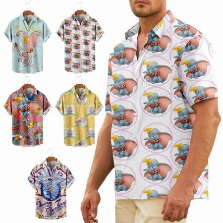 Men s and Big Men s Cute Animal Aloha Button Down Shirt Comfortable Party Costume for Boys 5-14 Years
Men s and Big Men s Cute Animal Aloha Button Down Shirt Comfortable Party Costume for Boys 5-14 Years