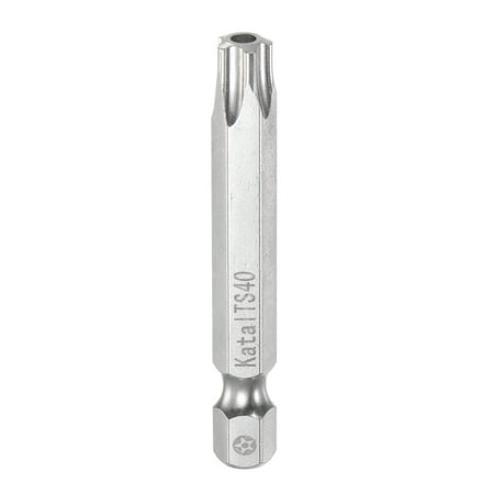 T40 Magnetic Security Star 5 Point Torx Screwdriver Bit 1/4 Hex Shank 2 Length Screw Driver
T40 Magnetic Security Star 5 Point Torx Screwdriver Bit 1/4 Hex Shank 2 Length Screw Driver