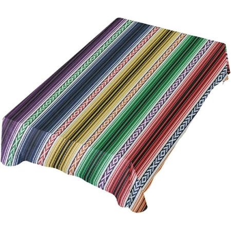 

Hyjoy 54x54 in Mexican Tablecloth Mexican Serape Blanket for Mexican Party Wedding Cinco De Mayo Fiesta Decorations Outdoor Picnics Dining Table Cover Large Square Table Cloth