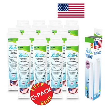 Zuma Filters™ Brand Refrigerator Water and Ice Filter compatible with GE® RWF1062 (12 Pack) OPFG4-RF300
Zuma Filters™ Brand Refrigerator Water and Ice Filter compatible with GE® RWF1062 (12 Pack) OPFG4-RF300