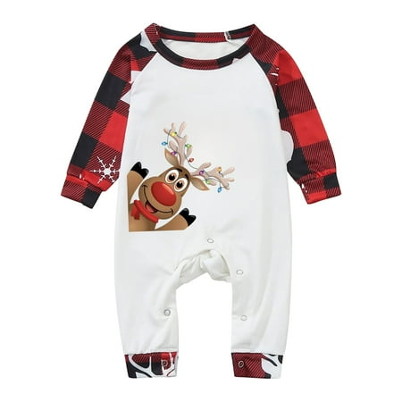Christmas Pajamas for Family Parent-Child Outfit Winter Fall Sleepwear Matching Cute Big Headed Deer Print Pjs Plaid Long Sleeve Tops Pants Soft Casusal Holiday Sleepwear Pajama Sets
Christmas Pajamas for Family Parent-Child Outfit Winter Fall Sleepwear Matching Cute Big Headed Deer Print Pjs Plaid Long Sleeve Tops Pants Soft Casusal Holiday Sleepwear Pajama Sets