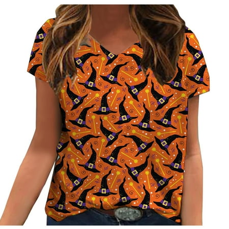 Tank Top for Women Nursing Tops Trendy Women s Summer V-Neck Short Sleeve Print Leisure T-shirt Blouse Tank Tops Womens Blouses and Tops Dressy on Sale Clearance Orange 2XL
Tank Top for Women Nursing Tops Trendy Women s Summer V-Neck Short Sleeve Print Leisure T-shirt Blouse Tank Tops Womens Blouses and Tops Dressy on Sale Clearance Orange 2XL