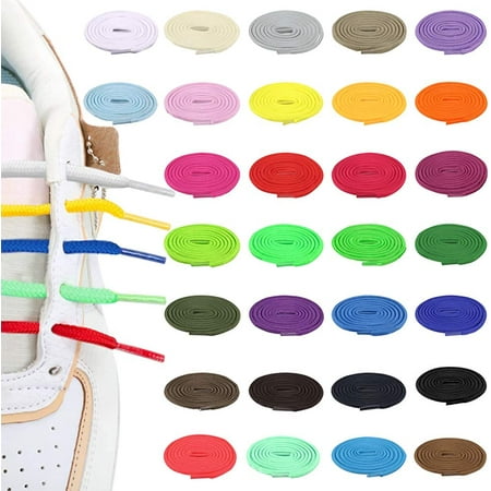 30 Pairs Shoe Laces Bulk Cotton Assorted Colored Shoelaces Multipack Shoe Strings for Sneakers Athletic Sport (48in Length)
30 Pairs Shoe Laces Bulk Cotton Assorted Colored Shoelaces Multipack Shoe Strings for Sneakers Athletic Sport (48in Length)