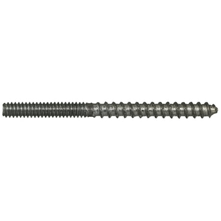 #10-24 x 2-1/2 Plain Steel Coarse Thread Hanger Bolts HBS-087