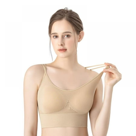 Women Backless Sports Vest Bra Breathable Mesh Non Steel Ring Sports Yoga Sleep Fitness Bra
Women Backless Sports Vest Bra Breathable Mesh Non Steel Ring Sports Yoga Sleep Fitness Bra