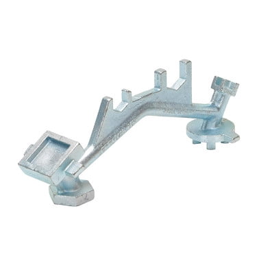 Vestil BNW-I-W Zinc Angled Drum Bung Wrench